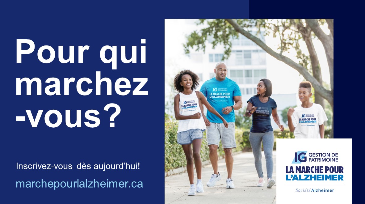 Marche pour l'Alzheimer