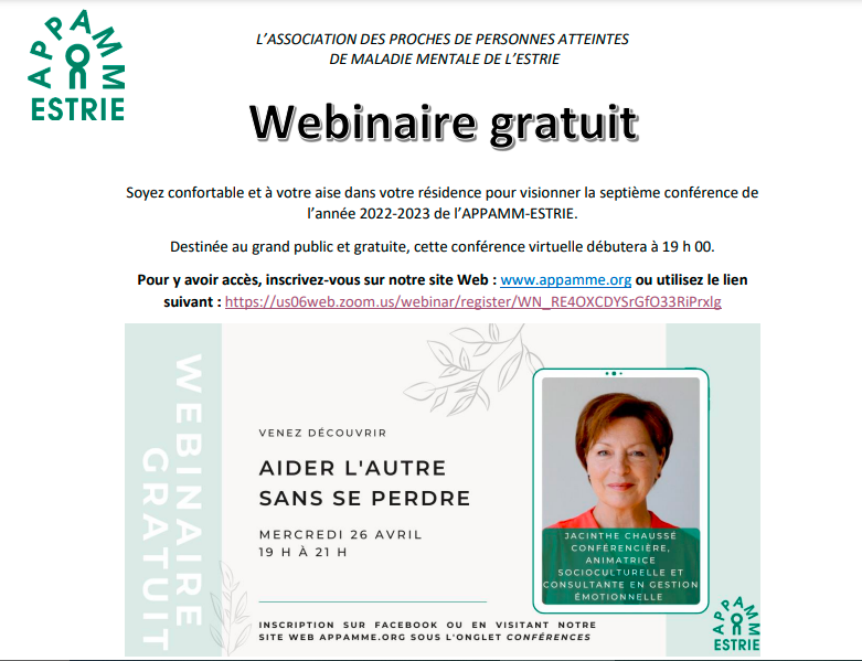 Webinaire 26 avril