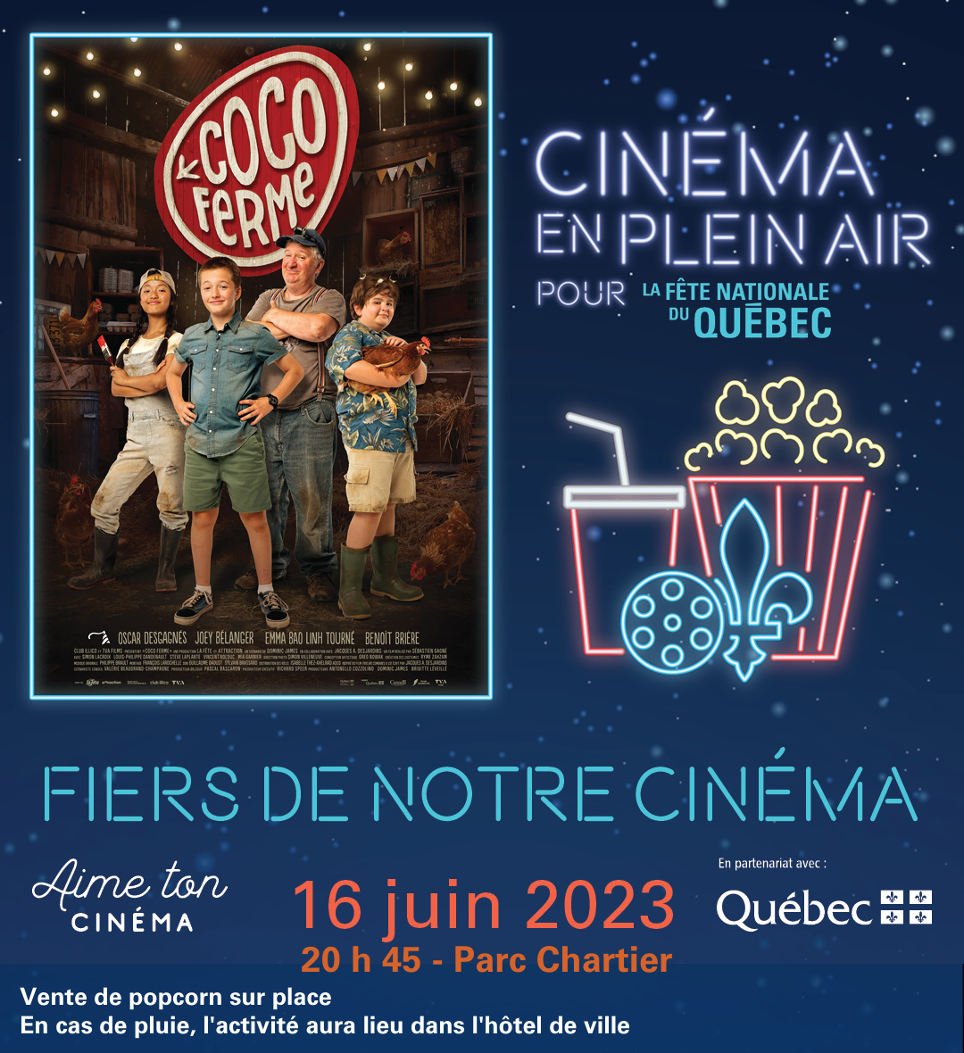 Cinéma en plein air